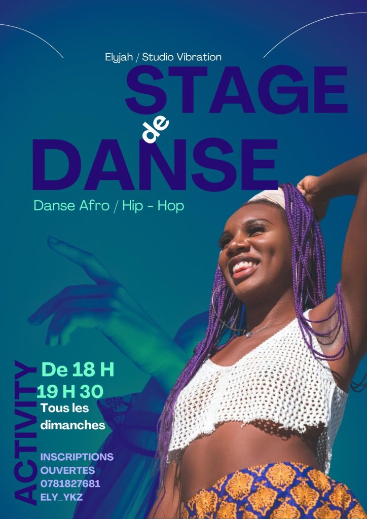 STAGE DE DANSE
Afro / Hip - Hop